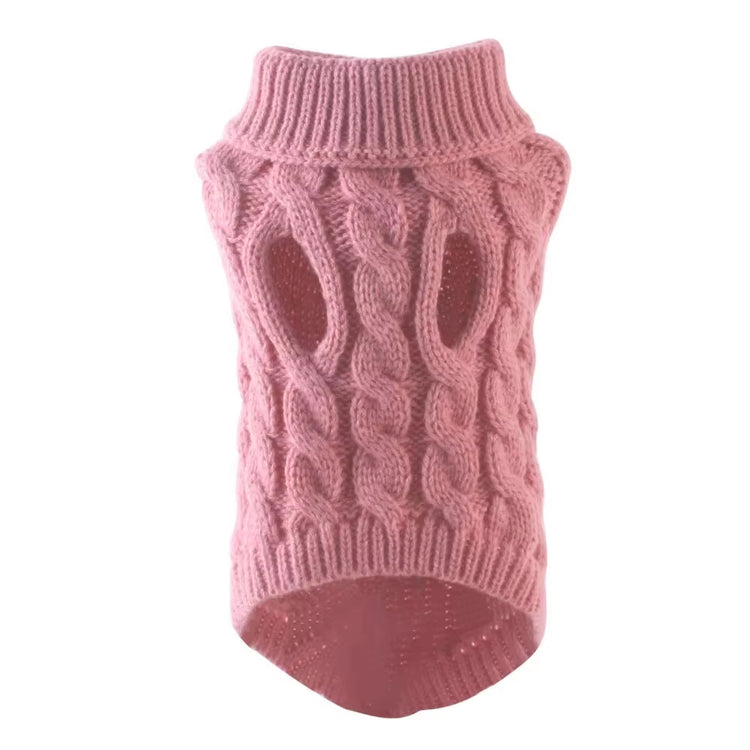 Winter Warm Turtleneck Sweaters for Small to Medium Dogs and Cats - Soft Vest Jackets for Chihuahuas and Yorkies