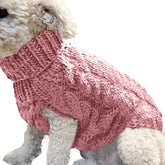 Winter Warm Turtleneck Sweaters for Small to Medium Dogs and Cats - Soft Vest Jackets for Chihuahuas and Yorkies