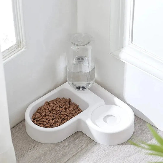 FurryTailscollection™ Dual-Use Pet Bowl – Multi-Functional Food & Water Feeder for Dogs | Non-Toxic, Durable & Easy-Clean Design